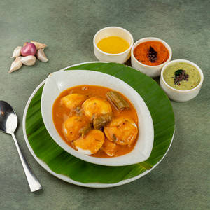 Ghee Button Idli Sambar