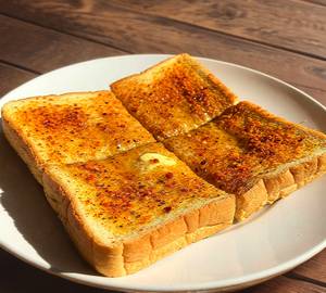Bread masala toast with butter [4 slice bread]