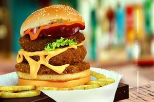 Soul Meat Burger Double Decker