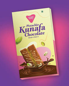 Pistachio Kunafa Chocolate