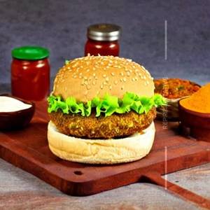 Peri Peri Spice Mayo Mutton Burger  (Big Patty)