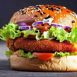 Bbq Fish Burger