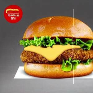 Chili Mayo Mutton Burger  (Big Patty)