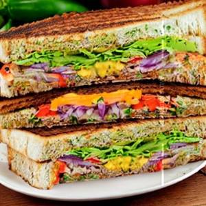 Garden Veg  Sandwich