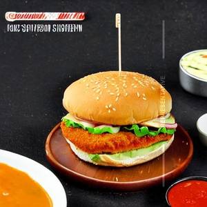 Spicy Prawn Burger