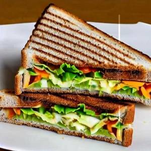 Veg Simple  Sandwich