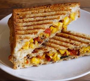 Corn cheese sandwich 2 slice