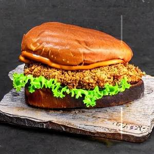 Black Sauce Pepper Chicken  Sandwich