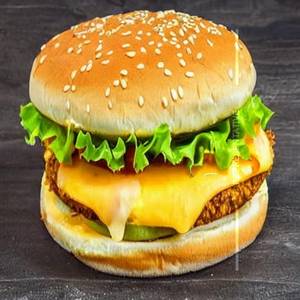 Double Cheesy  Egg Patty Burger