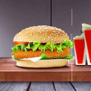 Classic Prawn Burger