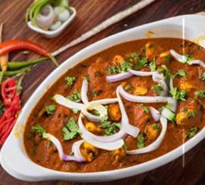 Kadai baby corn masala