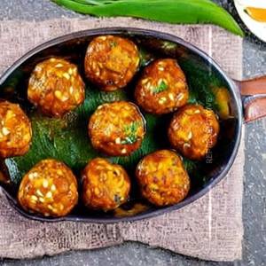Veg Balls In Hot Garlic Sauce