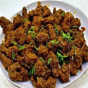 Mutton brain fry