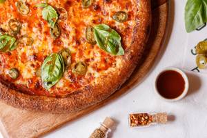 Hot Honey Margherita Pizza