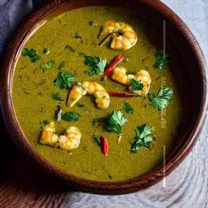Cilantro Prawns Gravy
