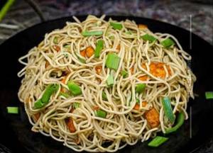 Paneer noodles