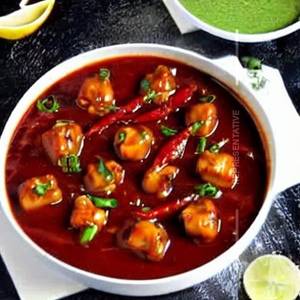 Baby Corn Manchurian Gravy