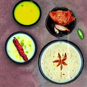 Sindhi Curry Chawal