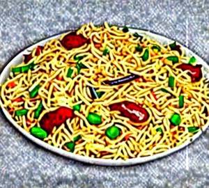 Schezwan chicken fried rice