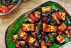 Paneer pepper dry