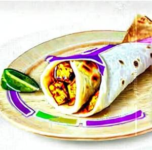 Paneer parata roll