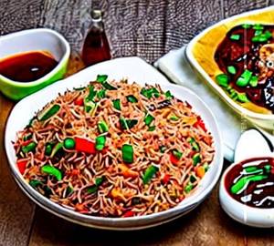 Triple Sichuan Fried Rice [Veg]