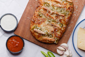 Smoked Chicken, Jalapeno, Parmesan Garlic Bread