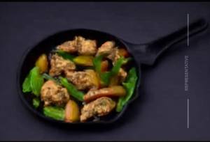 Pepper chicken dry