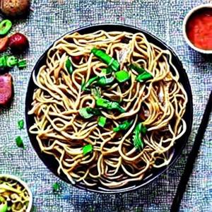Mashroom noodles