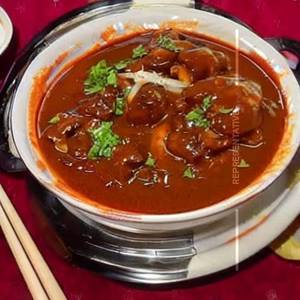 Mushroom In Hot Garlic Sauce Gravy