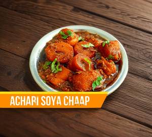 Soya achari chaap