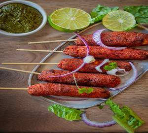 Veg seekh kebab