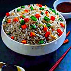 Burnt Garlic Fried Rice Veg