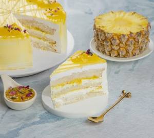 Eggless Pineapple Pastry