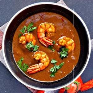 Three Spice Prawns Gravy