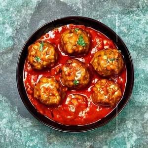 Veg Balls In Chilli Sauce Gravy