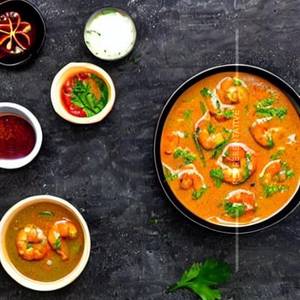 Spicy Lemon Prawns Gravy
