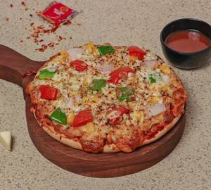 Veggie Supreme Pizza (8 Inch) Thin Crust