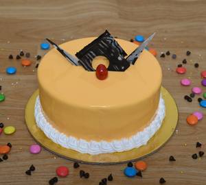 Mango Duet Cake