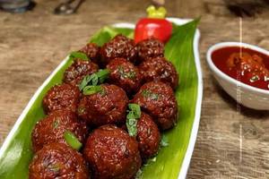 Veg ball chilli