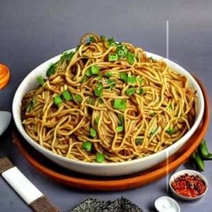 Mixed Burnt Garlic Noodles