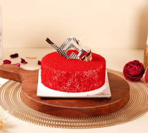 Eggless Red Velvet Cake