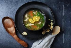 Chicken Lemon Coriander Soup