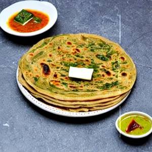 Pudina Lachha Paratha