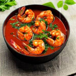Prawn In Schezwan Sauce