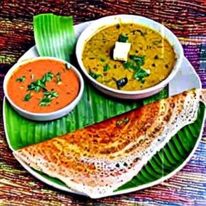 Schezwan paneer masala dosa