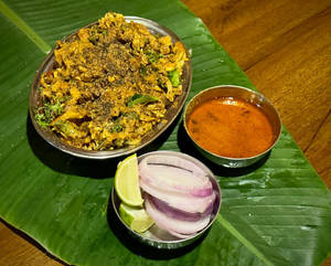 Egg Kothu Parotta