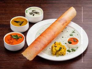 Onion paneer plain dosa