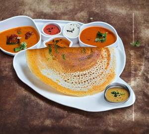 Schezwan cheese paneer masala dosa
