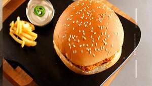 Masala cheese burger